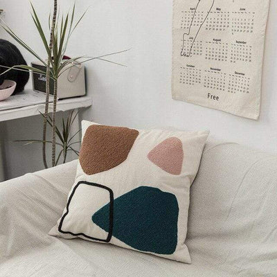wickedafstore geometry / 450*450mm Simple Geometric Cushion Cover