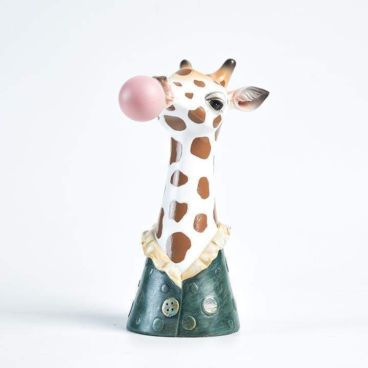 wickedafstore Giraffe Cute Animals Flower Vase