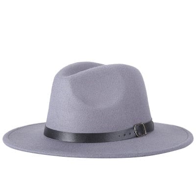 wickedafstore Gray / 56-58CM Balbina Fedora Hat