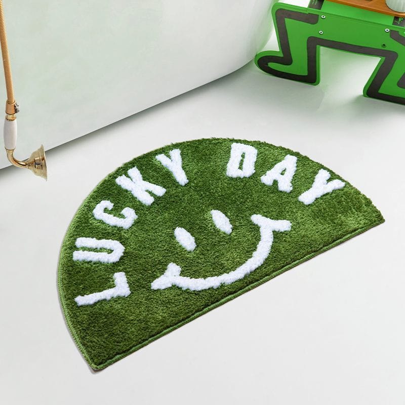 wickedafstore Green / 60x90cm Lucky Day Bath Mat