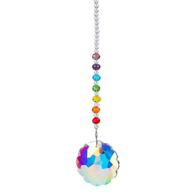 wickedafstore H 2 / Australia Natural Crystal Dream Catcher Wall Hanging