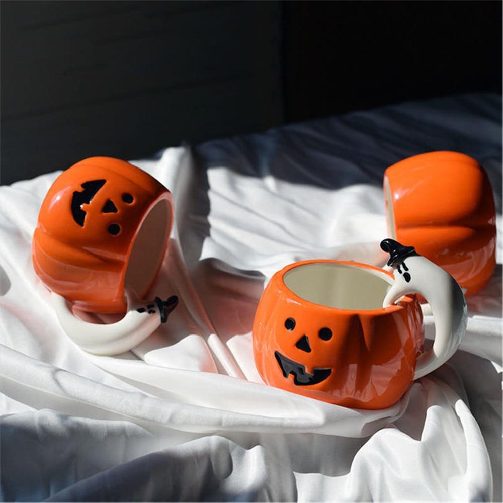 wickedafstore Halloween Pumpkin Mug