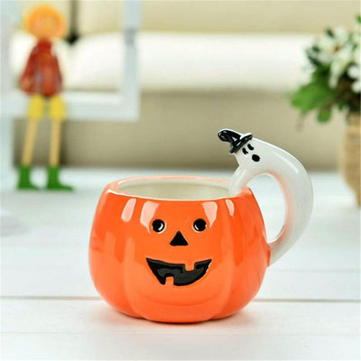 wickedafstore Halloween Pumpkin Mug