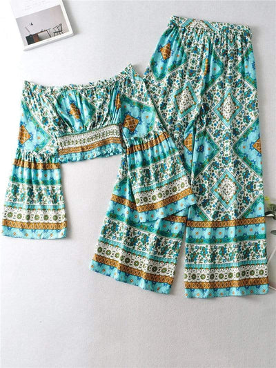 wickedafstore Hannah Two Pieces Set