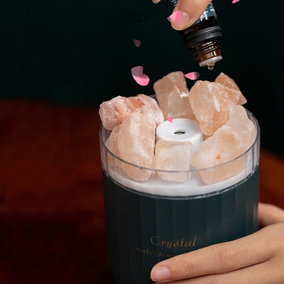 wickedafstore Himalayan Salt Stone Humidifier