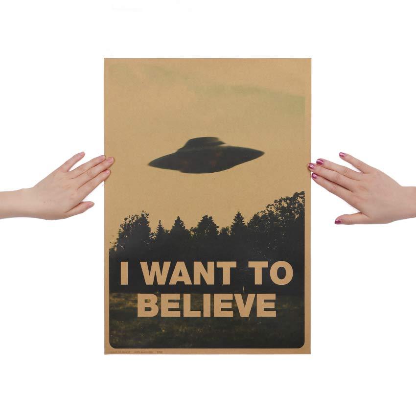 wickedafstore I Want to Believe Poster
