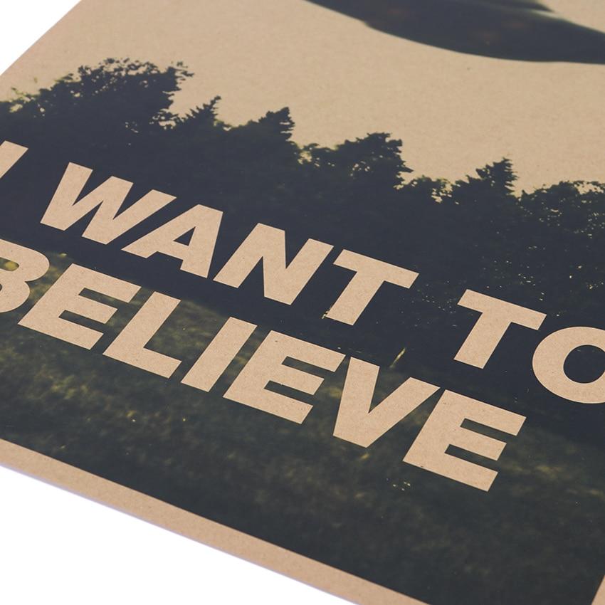 wickedafstore I Want to Believe Poster