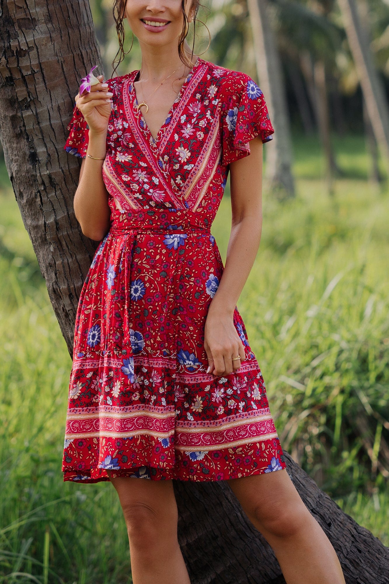 Ida Floral Mini Dress