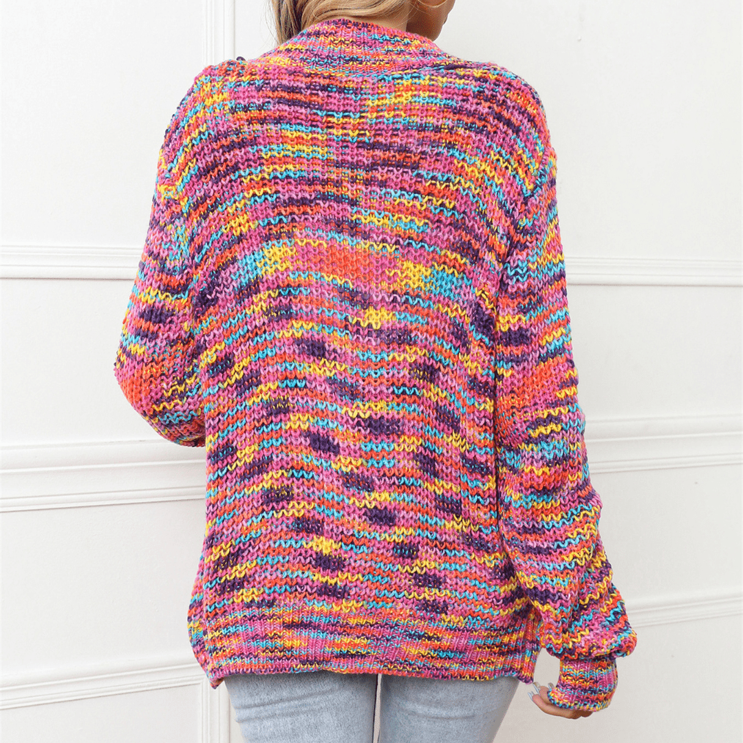 Multicolor cardigan shop