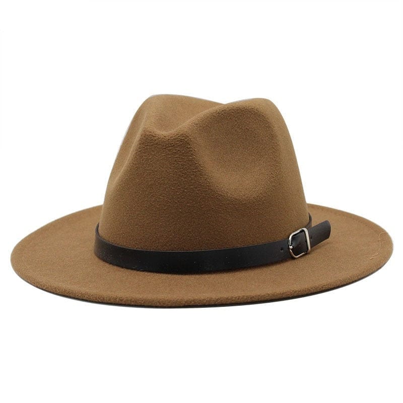 wickedafstore Khaki / 56-58CM Balbina Fedora Hat
