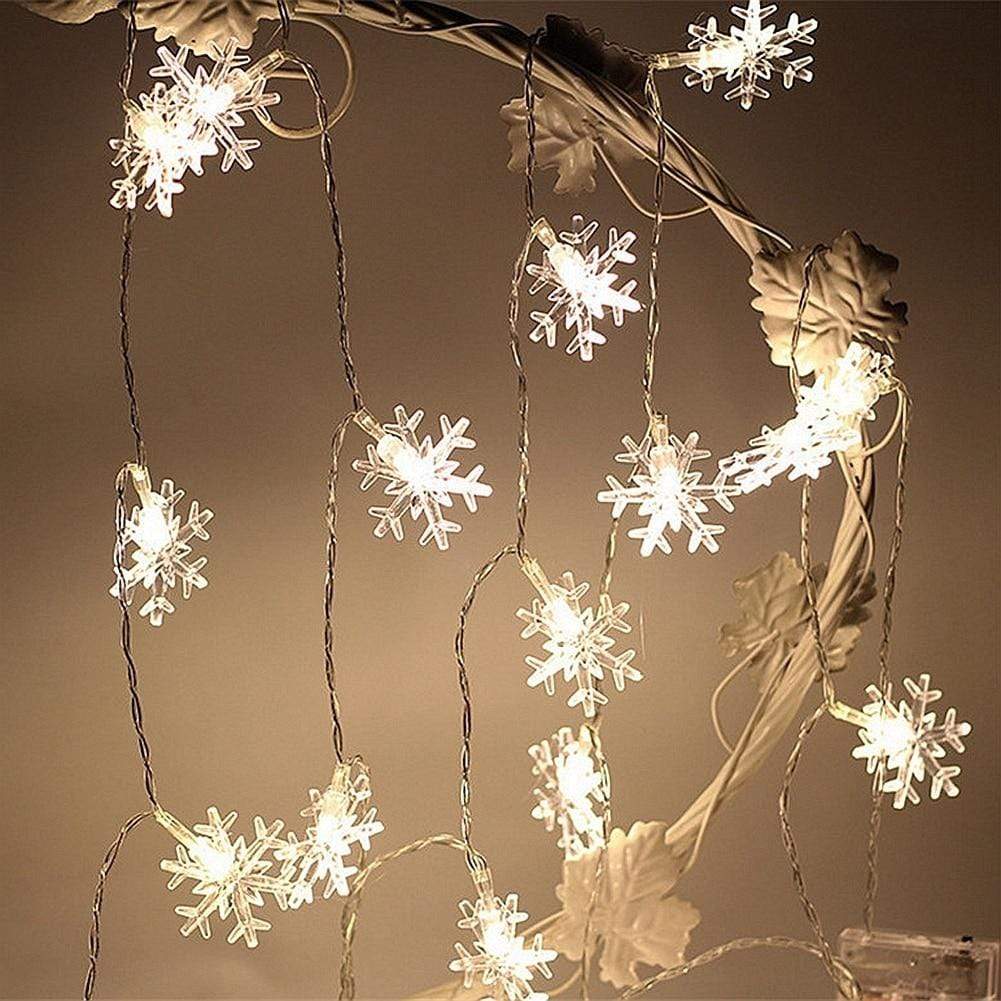 wickedafstore LED Snowflake String Light