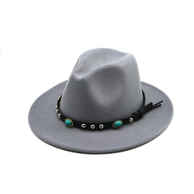 wickedafstore light grey / One Size Casual Jazz Hat