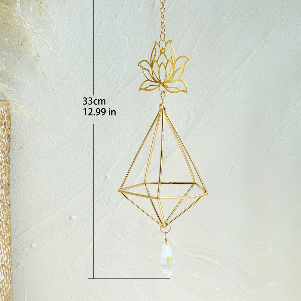 lotus air plant Lotus Plant Hanger Suncatcher