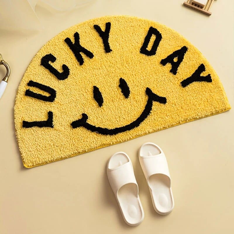 wickedafstore Lucky Day Bath Mat