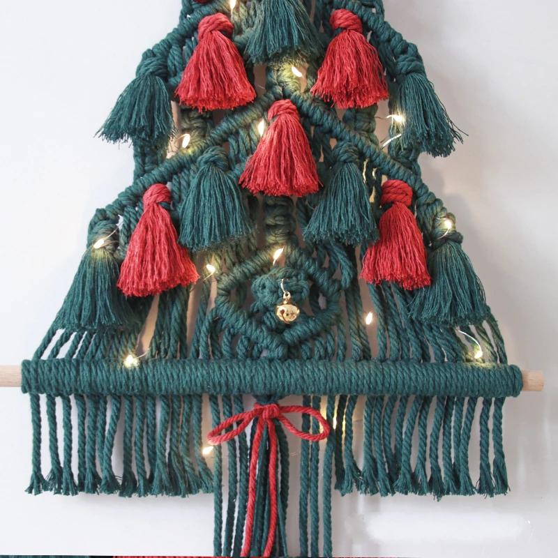 wickedafstore Macrame Christmas Tree