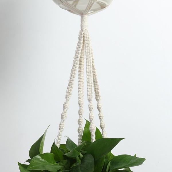macrame plant hanger in store Macrame Plant Hangers Bundle