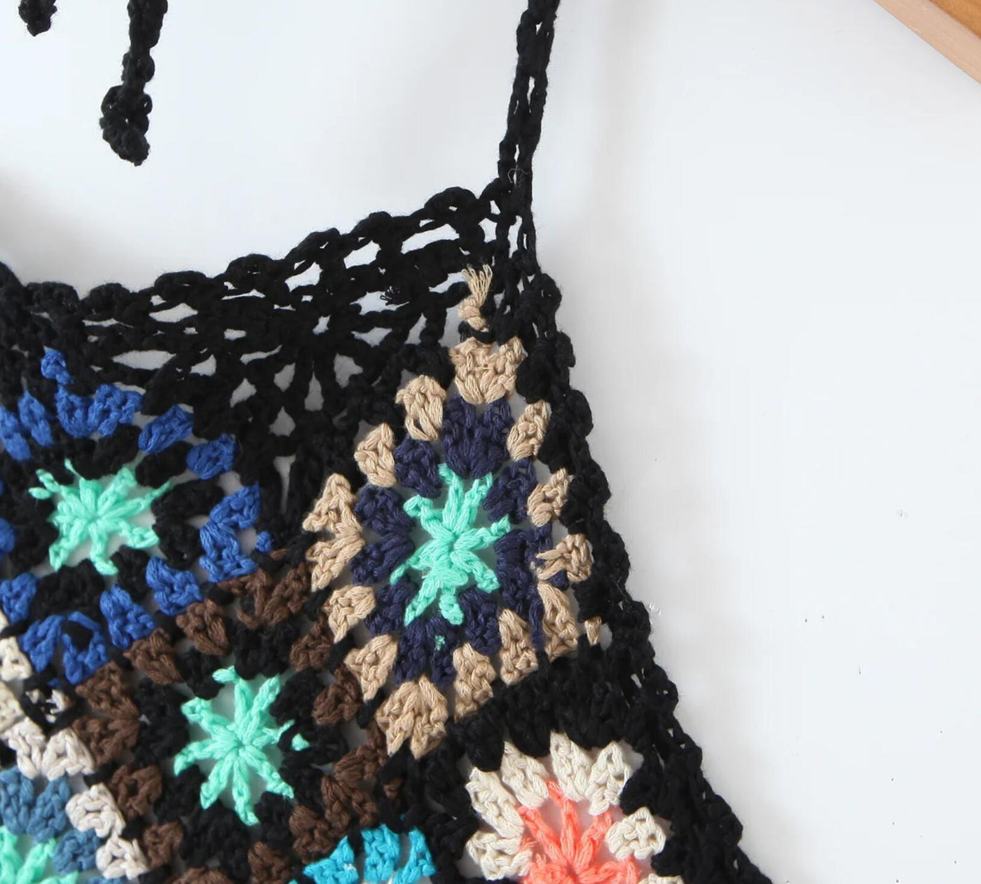 wickedafstore Mahalia Crochet Crop Top