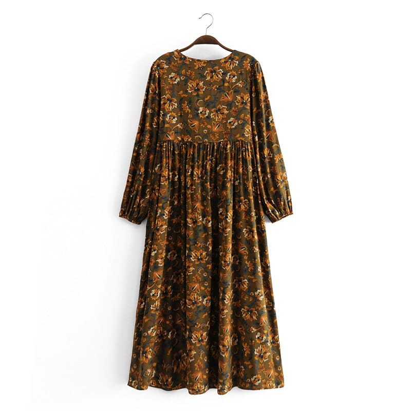 Malena Long Sleeve Boho Maxi Dress Malena Long Sleeve Boho Maxi Dress