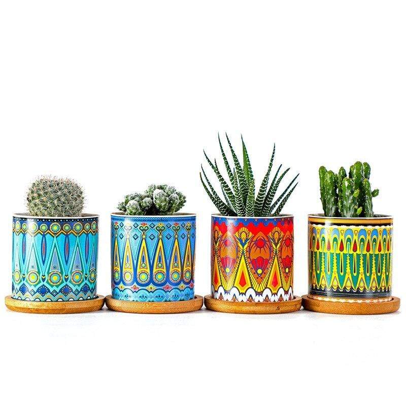 mandala plant pot Mandala Mini Flower Pot