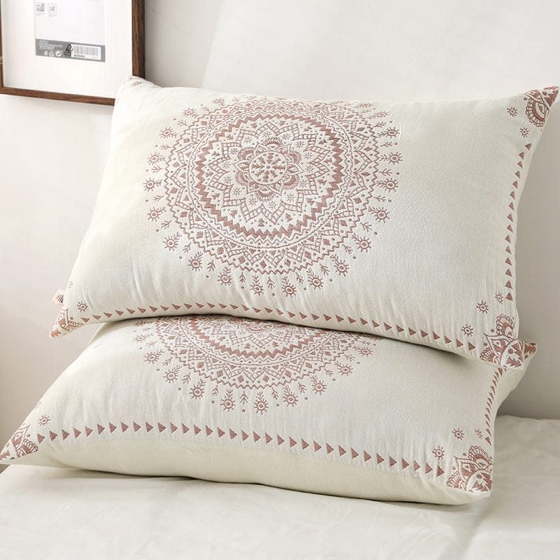 wickedafstore Mandala Soft Pillow Cover