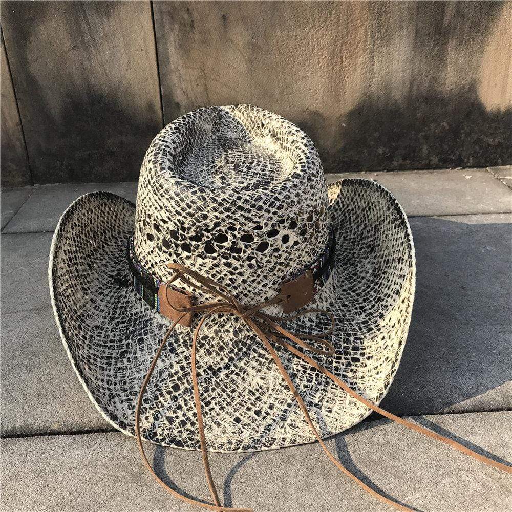 wickedafstore Mock-Snake Design Cowgirl Hat