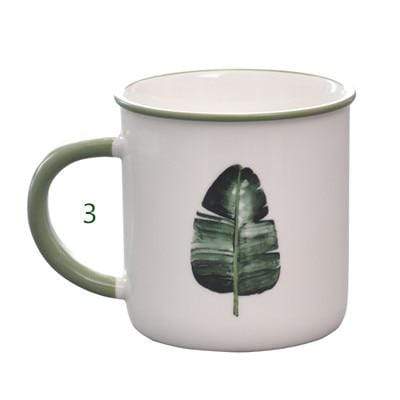 wickedafstore mug 3 Green Plants Mugs