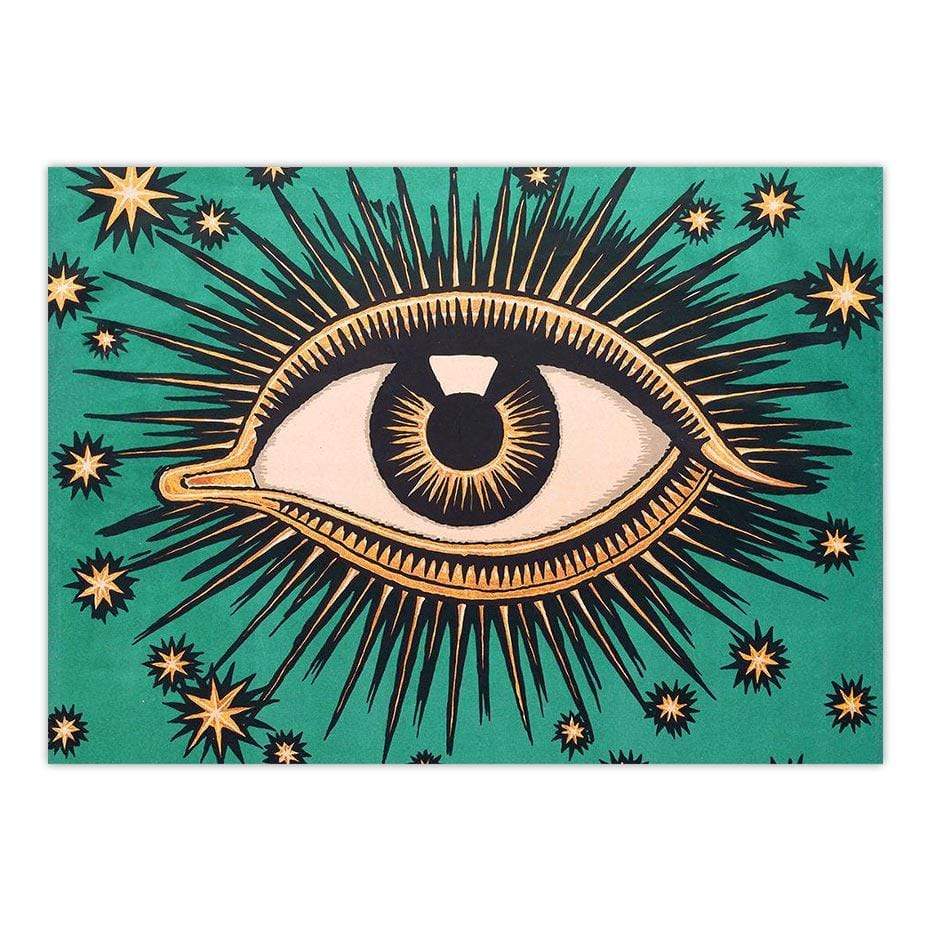 wickedafstore Mystical Eye Wall Art
