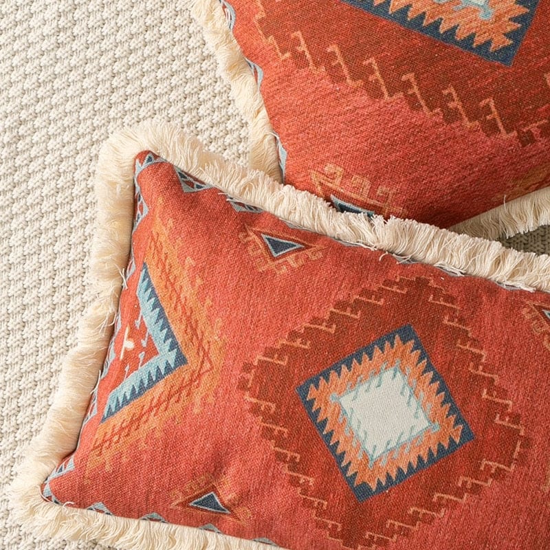 wickedafstore Natta Pillow Covers With Tassels