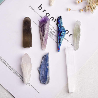 wickedafstore Natural Crystal/ Mineral Specimen Box