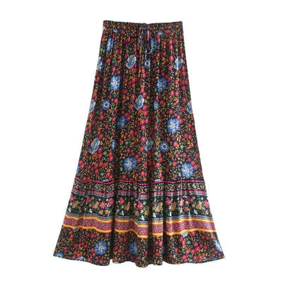 Larkin Maxi Skirt ( 2 Colors ) - wickedafstore
