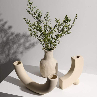 wickedafstore Nordic Aesthetic Ceramic Vases
