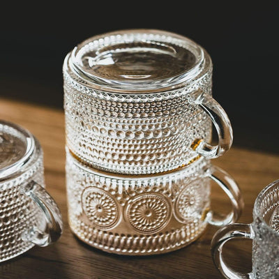 wickedafstore Nordic Elegant Glass Cups