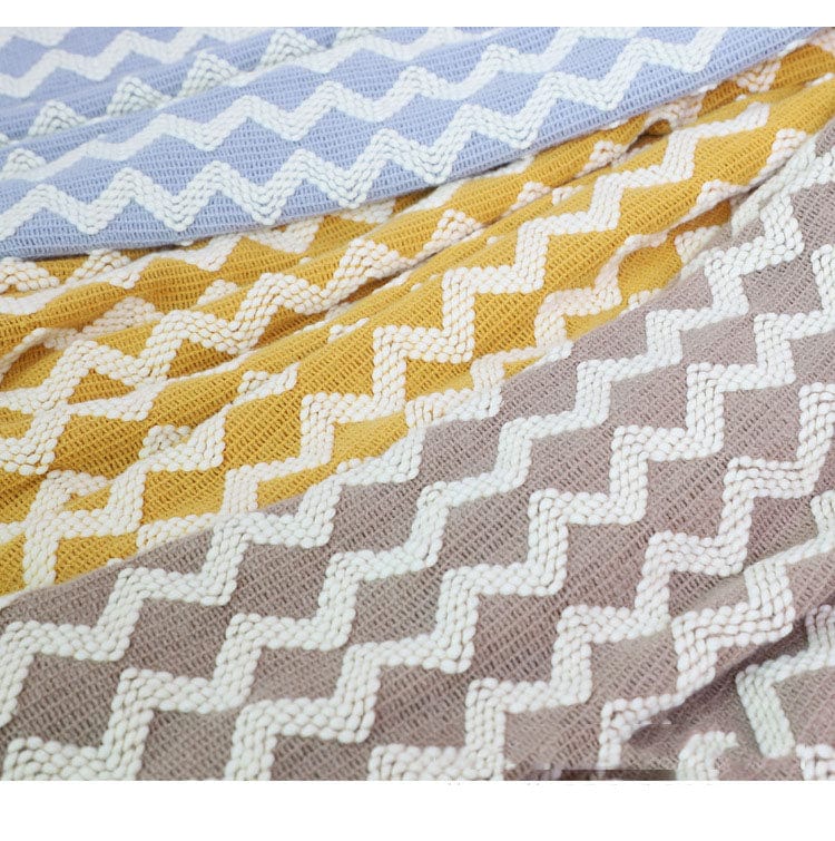 wickedafstore Nordic Knitted Blanket