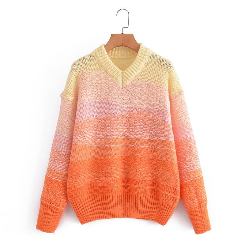 wickedafstore Orange / One Size Zephyra Sweater