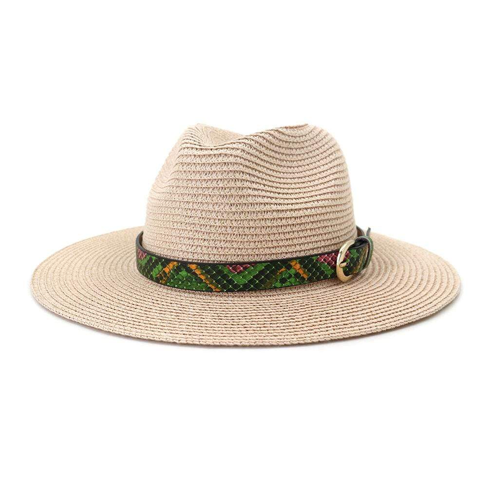 wickedafstore Panama Straw Hat