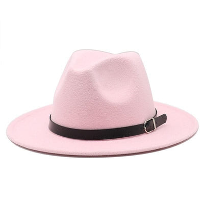 wickedafstore Pink / 56-58CM Balbina Fedora Hat