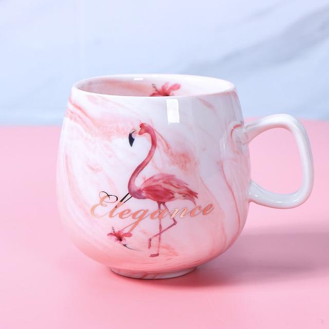 wickedafstore Pink Flamingo Coffee Mug