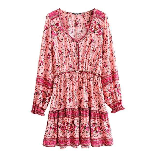 wickedafstore pink / S Callirrhoe Mini Dress