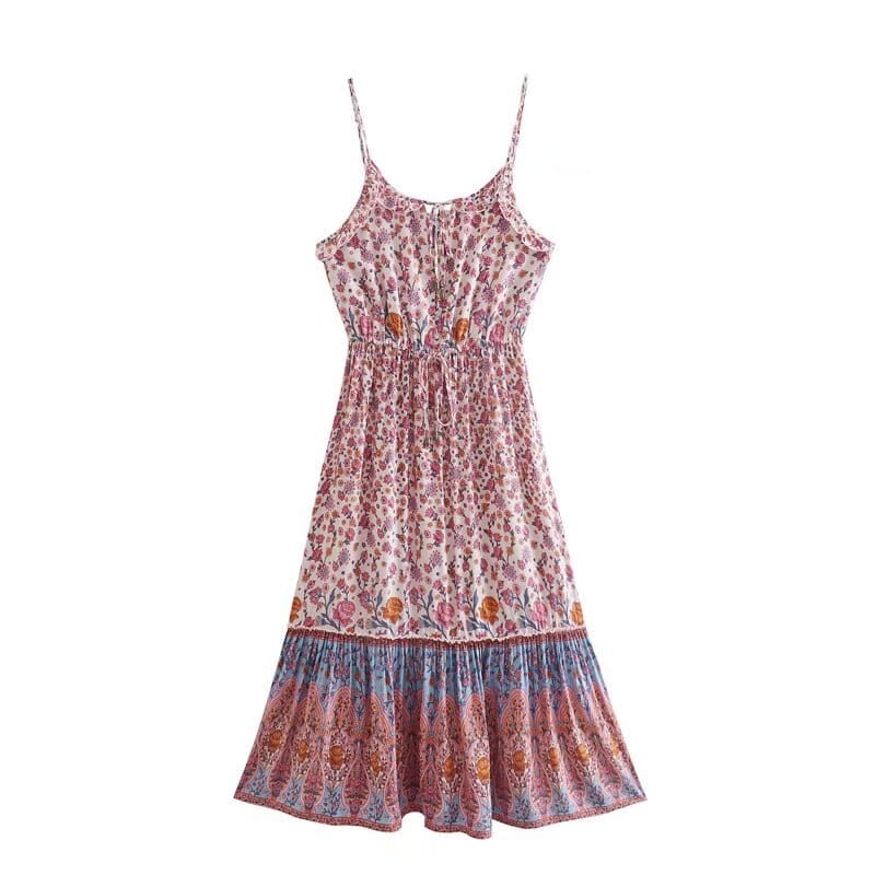 knee length dresses for ladies The Dahlia Dress – Las Hermanas Boutique main image 0