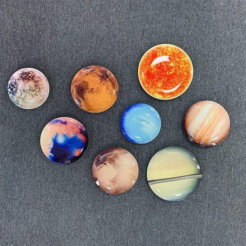 wickedafstore Planets Wall Hanging Plates
