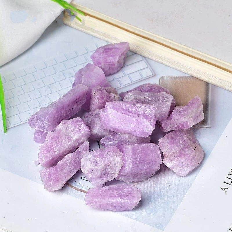 wickedafstore Purple Kunzite Raw Stone
