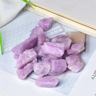 wickedafstore Purple Kunzite Raw Stone