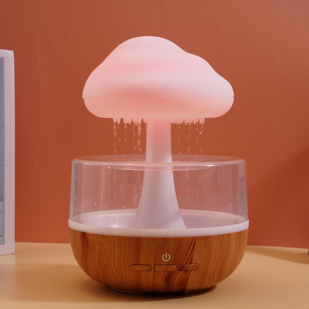 NimbusPro Rain Cloud Humidifier – Steel Rose