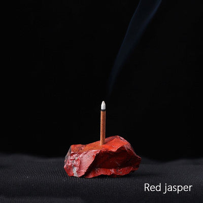 wickedafstore Red jasper Healing Crystals Incense Holders