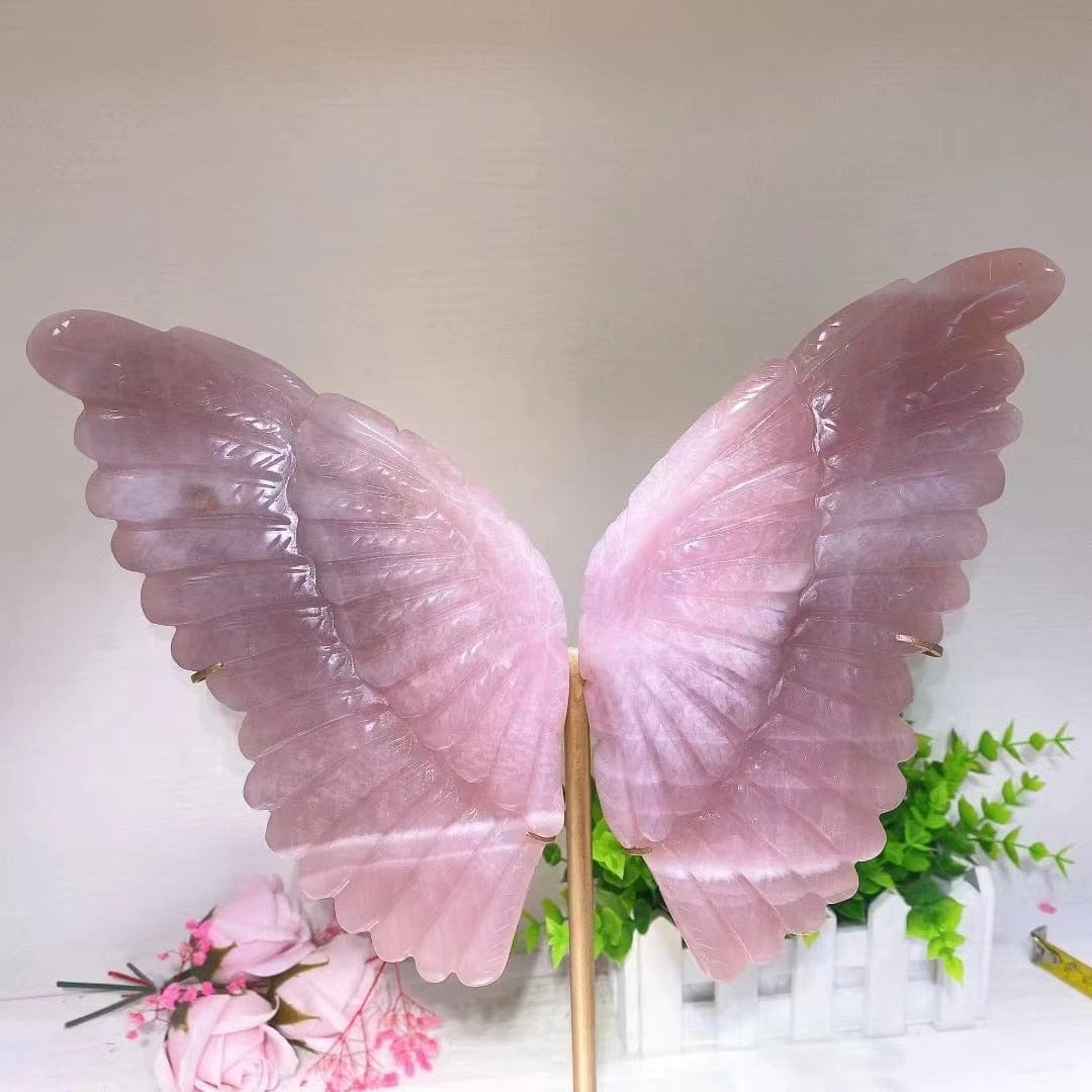 wickedafstore Rose Quartz Butterfly Wings
