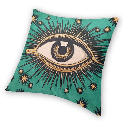 wickedafstore Sacred Eye Cushion Cover