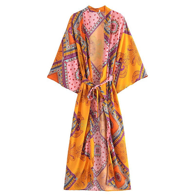 wickedafstore Sadie Boho Kimono