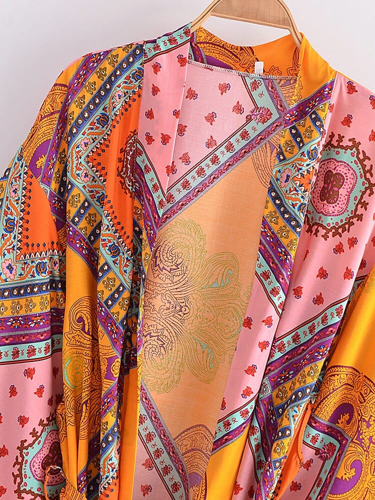 wickedafstore Sadie Boho Kimono