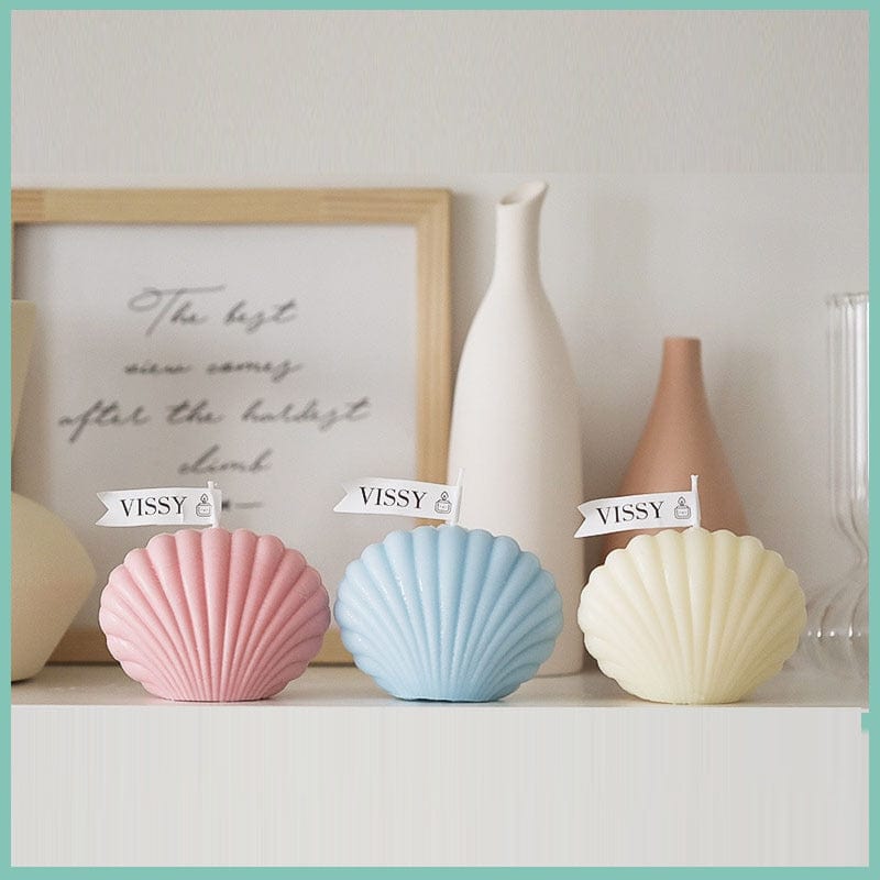 wickedafstore Sea Shell Scented Candle