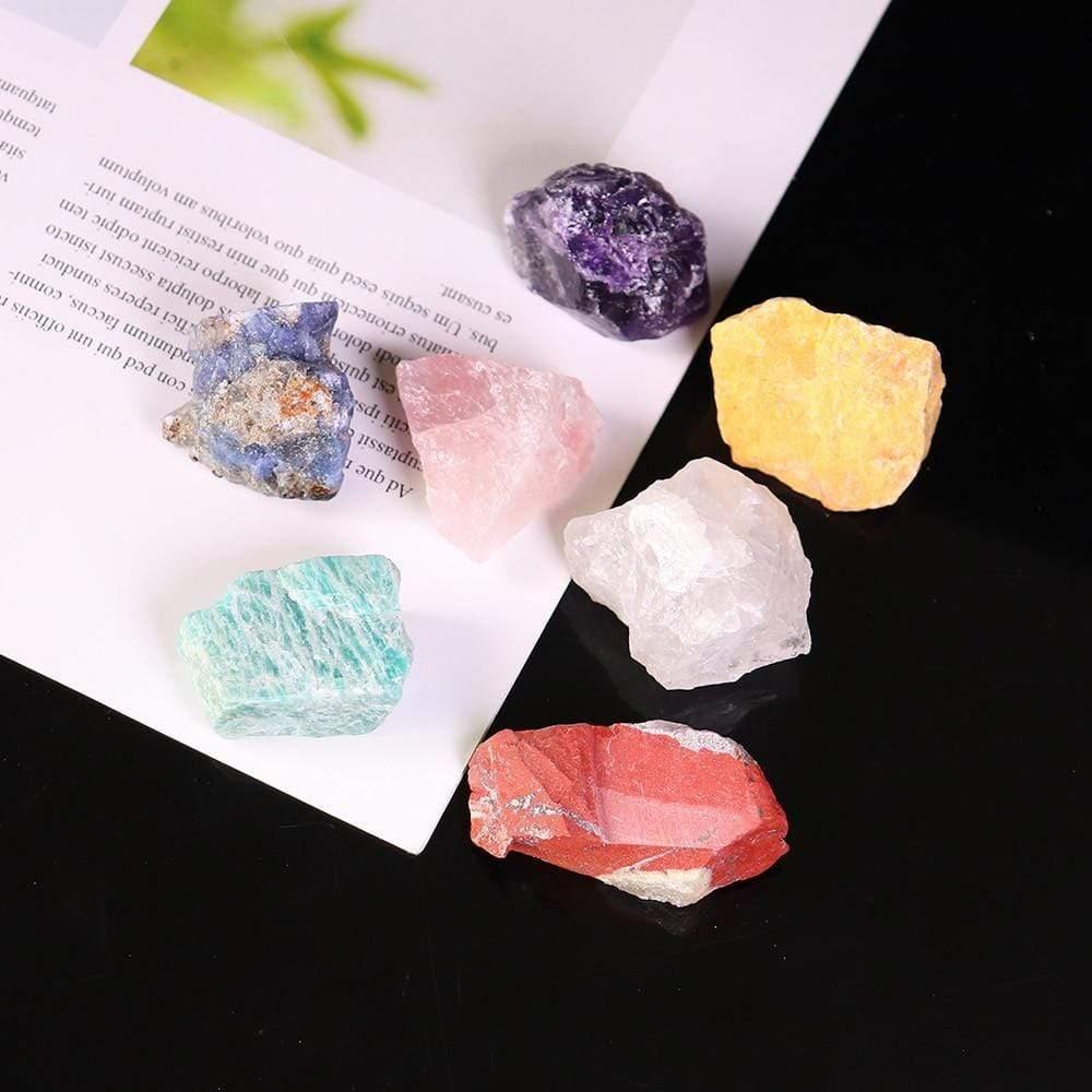 wickedafstore Set 2 7 Healing Crystals And Stones